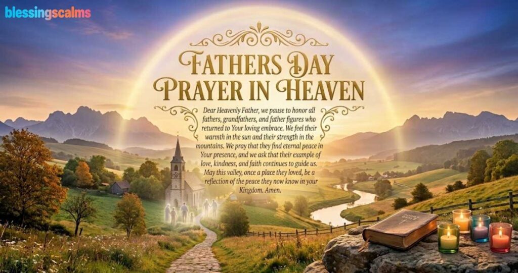 Fathers Day Prayer in Heaven