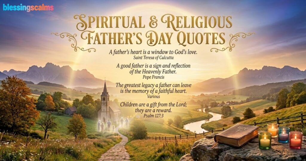 Spiritual Religious Fathers Day Quotes