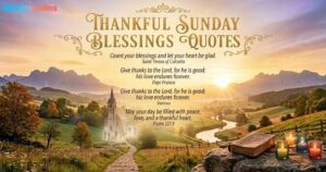 thankful sunday blessings quotes